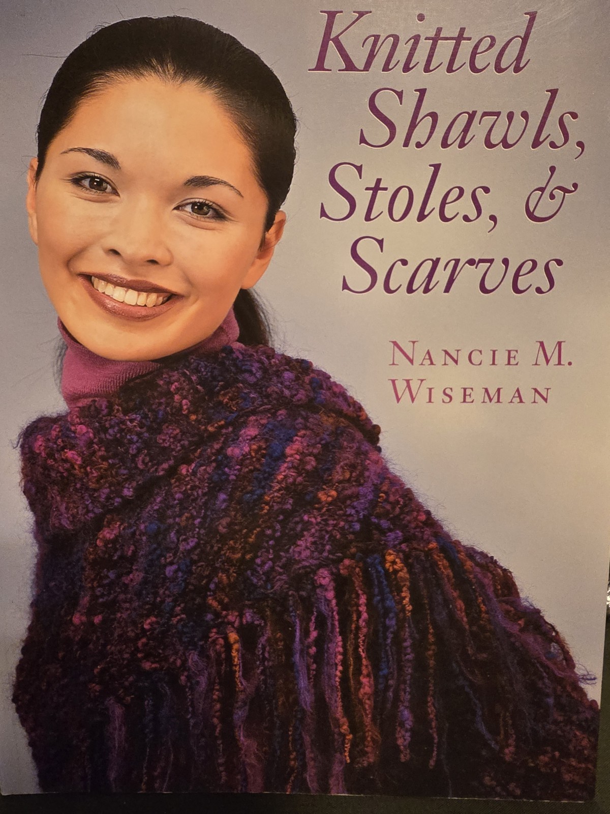KNITTED SHAWLS STOLES AND SCARVES