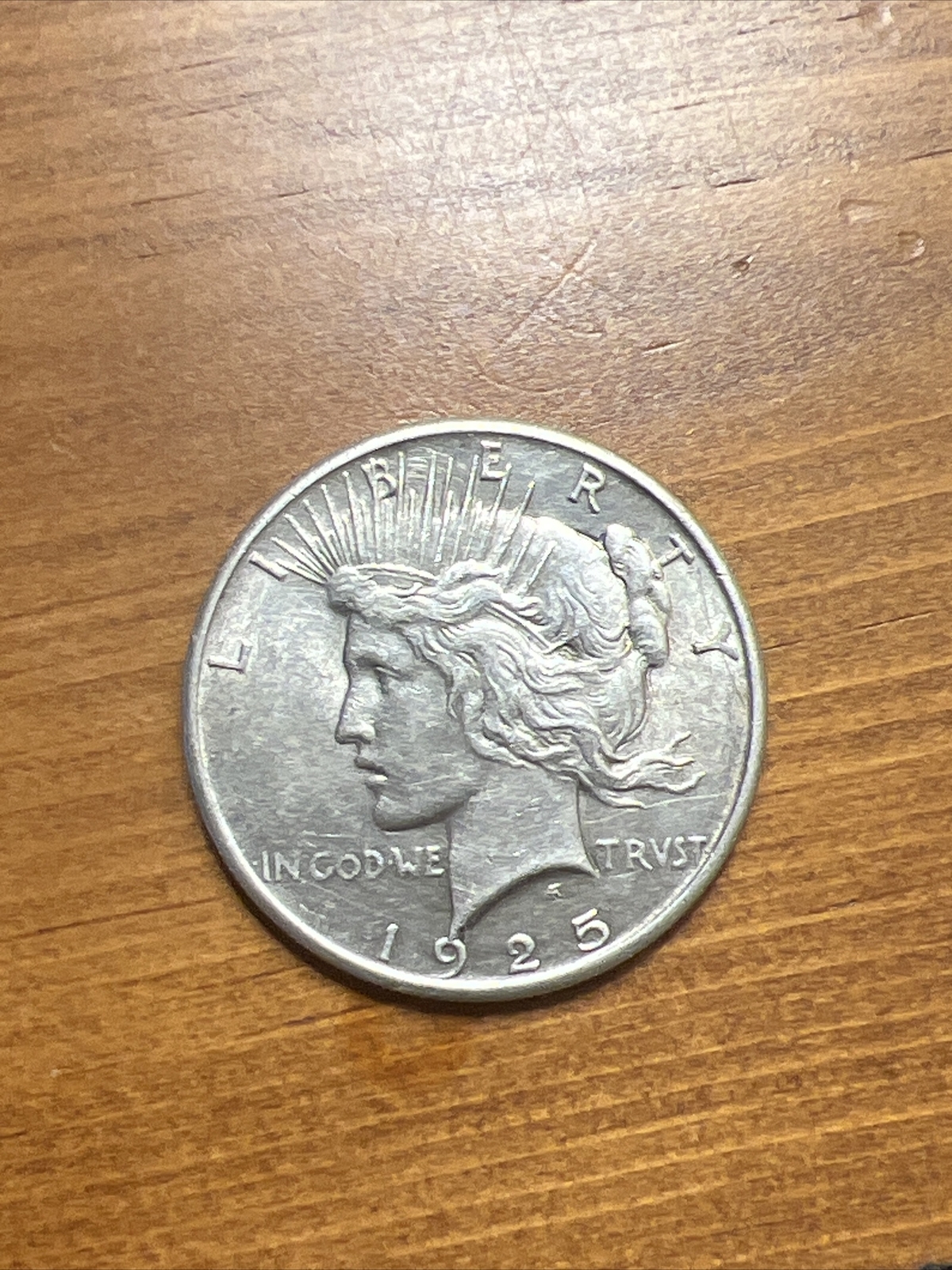 1925 P Peace Dollar 90 % US Silver Dollar Coin Free Shipping US Silver Coin
