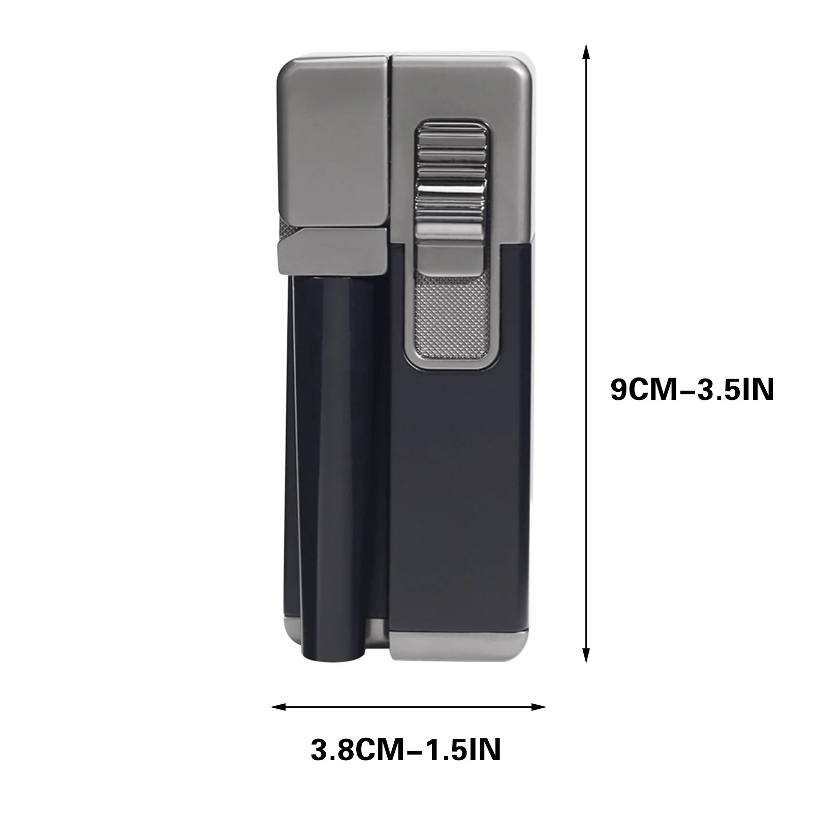 2025 Portable Metal Lighter /Pipe Foldable Smoking Multi-Functional Design 2in1