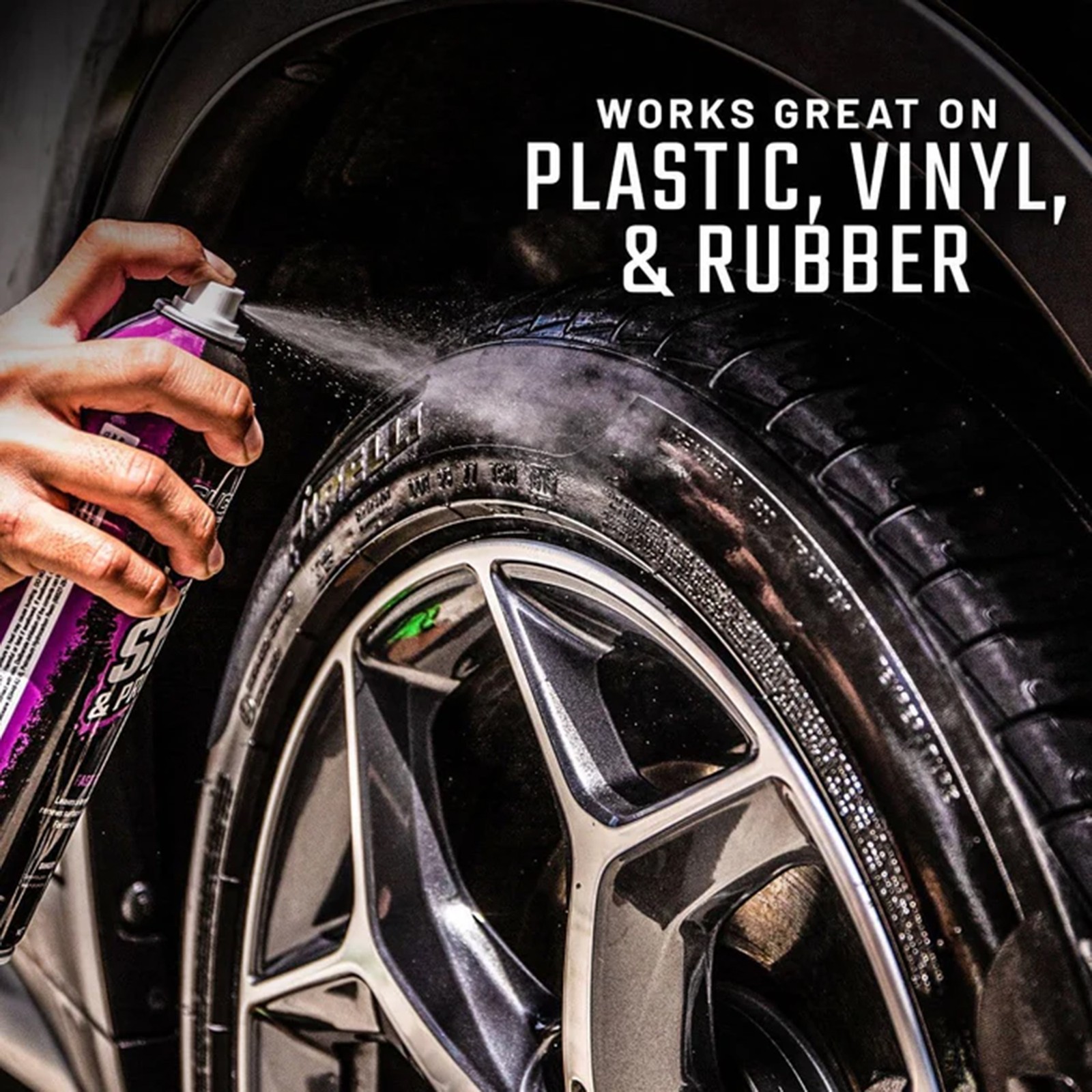 Slick Products 6 Pack Multi-Surface Shine & Protectant High Gloss Clear Spray