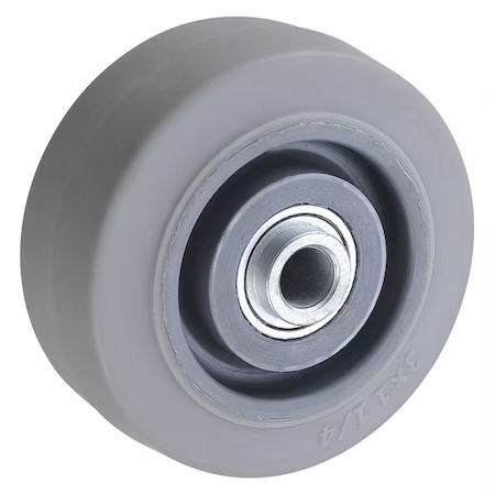 Caster Wheel, Tpr, 3 In., 200 Lb., Gray Core,  Xs0303106
