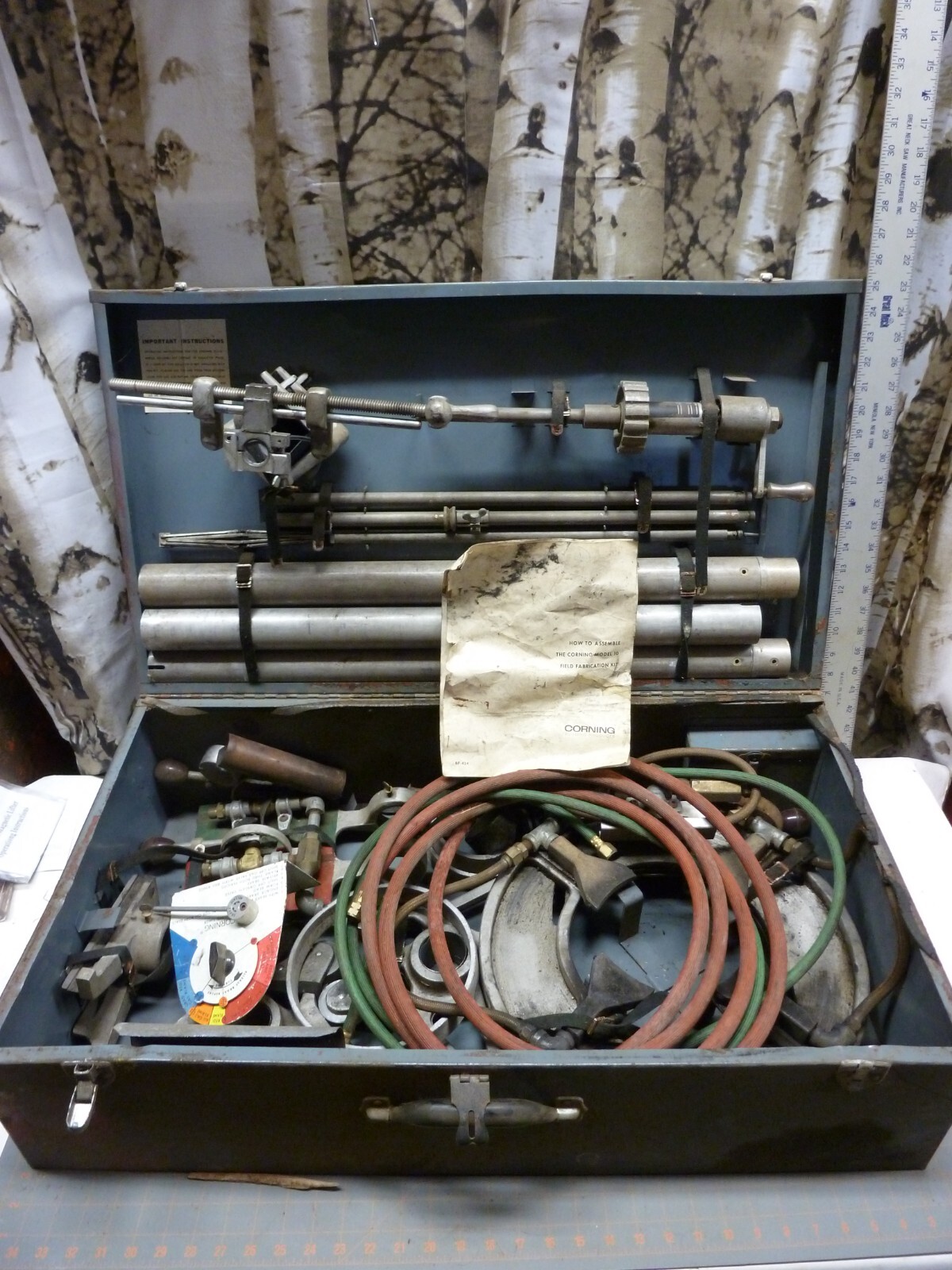 Corning Glass Works Double Tough Drainline Beading Field Fabrication Kit 10