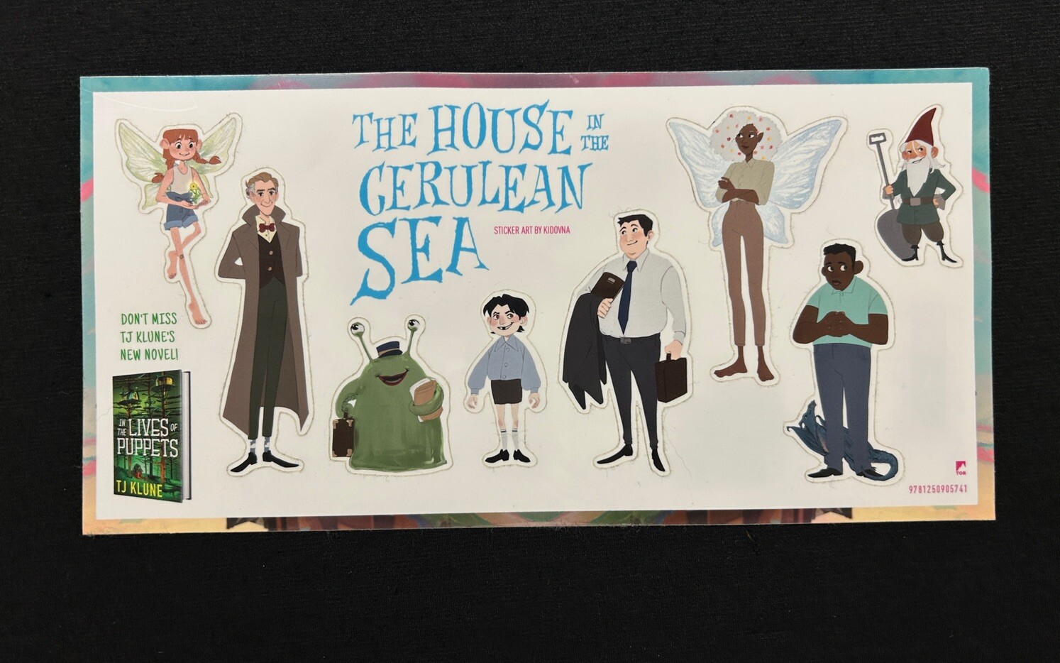 T. J. Klune KIDOVNA sticker art The House in the Cerulean Sea IBD exclusive!