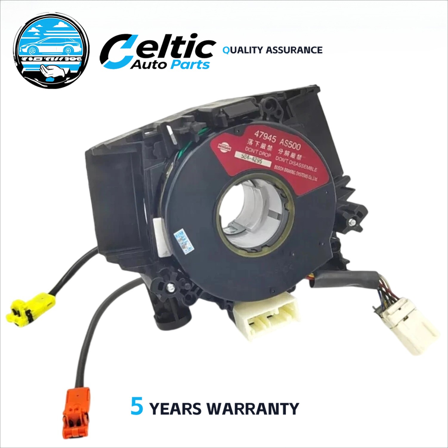 NEW for 2007-2015 NISSAN TITAN STEERING WHEEL CLOCK SPRING ASSEMBLY 25560 9FD8A