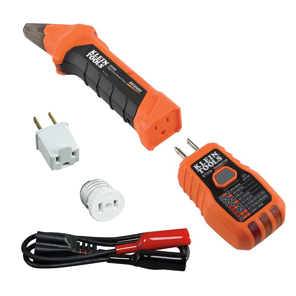 Klein Tools 80016 Circuit Breaker Finder Tool Kit with Accessories, 2-Piece Set