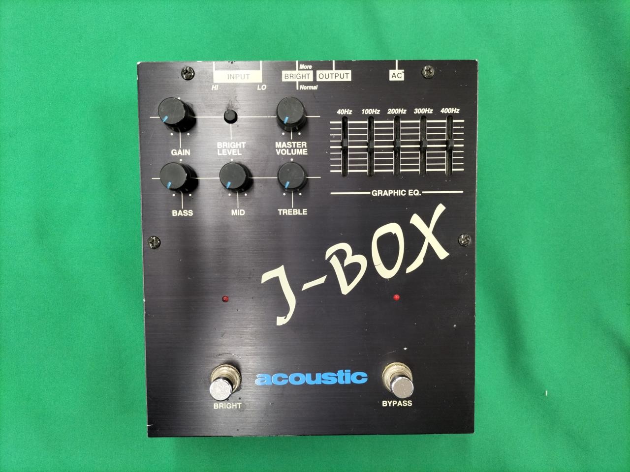Acoustic J-BOX Preamp for Bass 360 Preamp Jaco Known Used