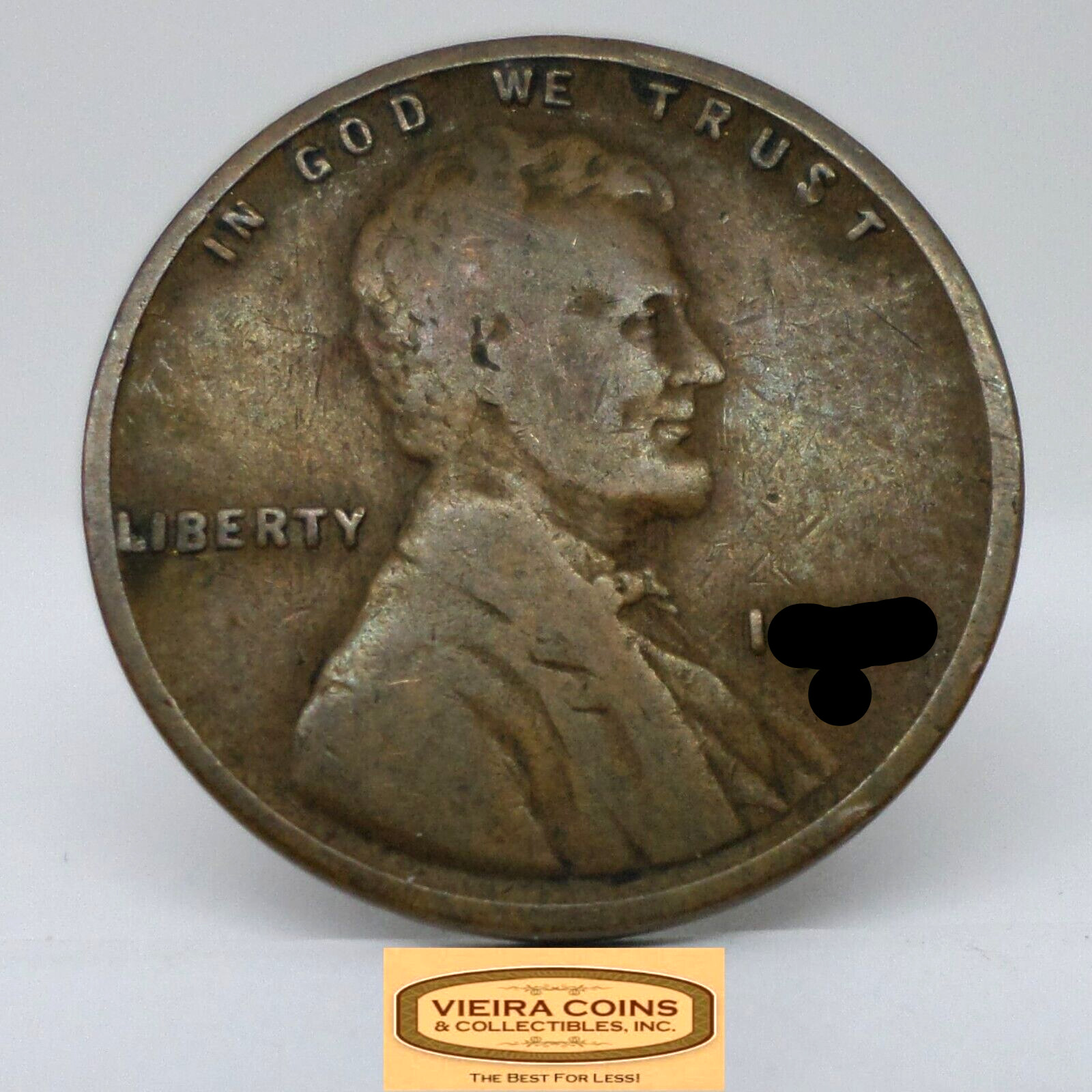 1920 Lincoln Wheat Cent, Full Date, Average Circulated Condition - #C28166NQ