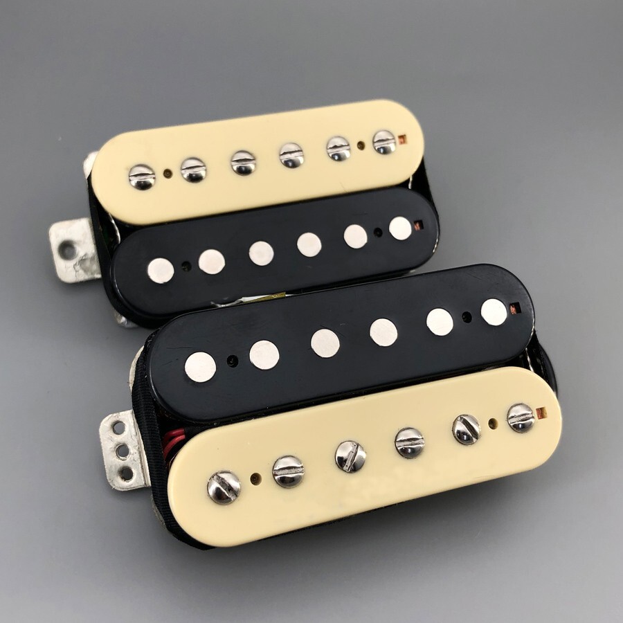 Humbucker Guitar Pickups Alnico 5 Magnet 42 Plain Enamel Coil Split Zebra