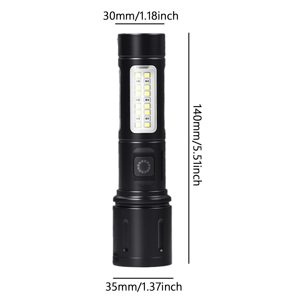 2Pack 99000000LM Super Bright LED Tactical Flashlight Rechargeable Flashlights