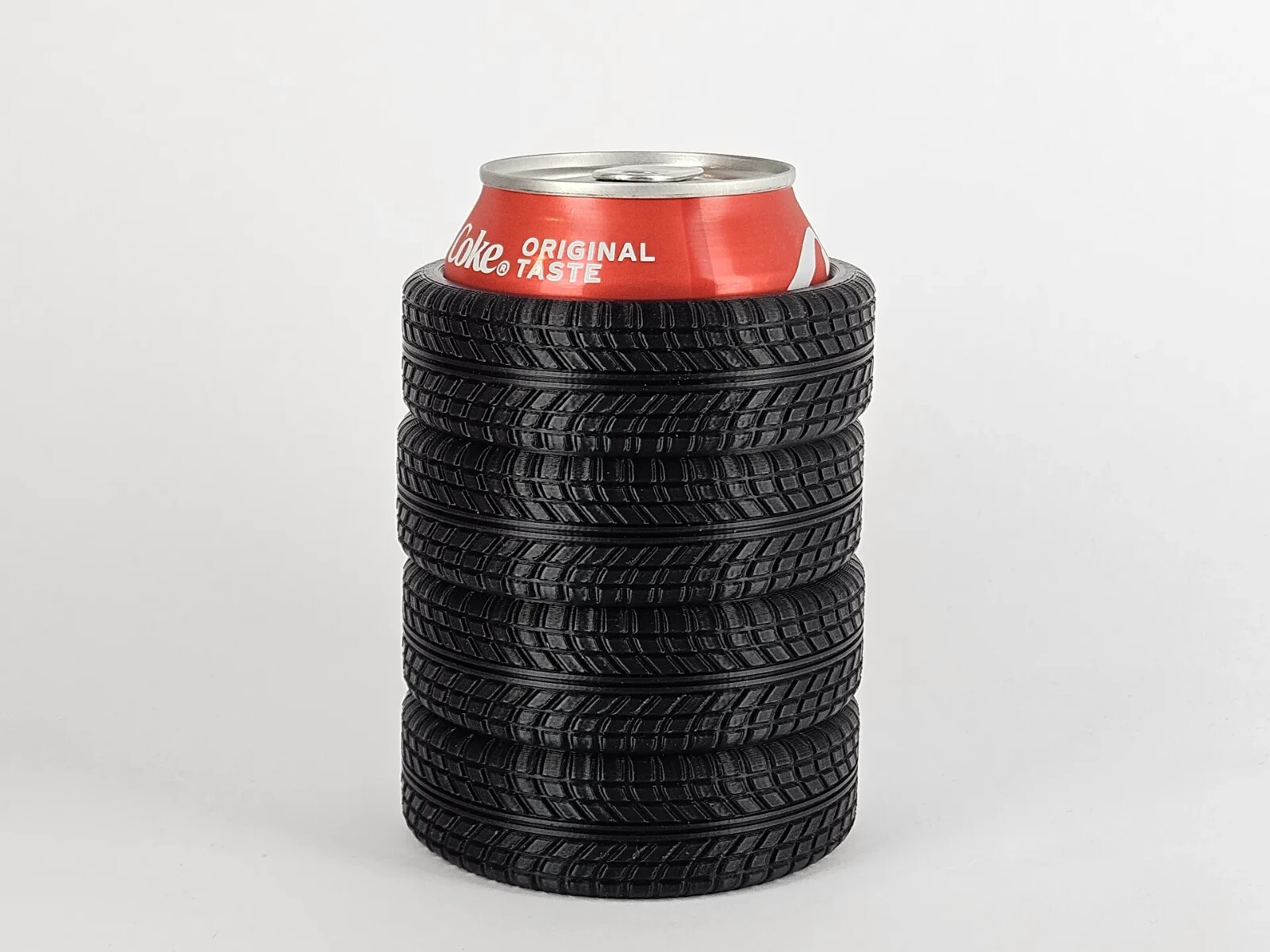 Tyre Stack Pen Holder - Pencil Desk Tidy Stand Pot - Motorsport F1 Mechanic Gift