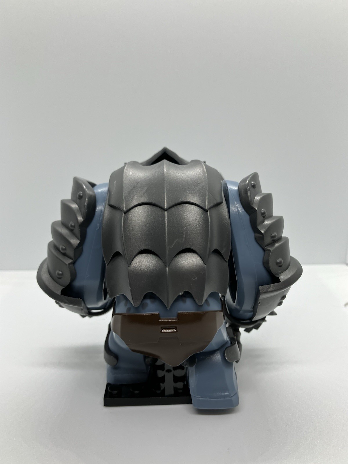 Armored Cave Troll With Sword Custom Building Block Figure