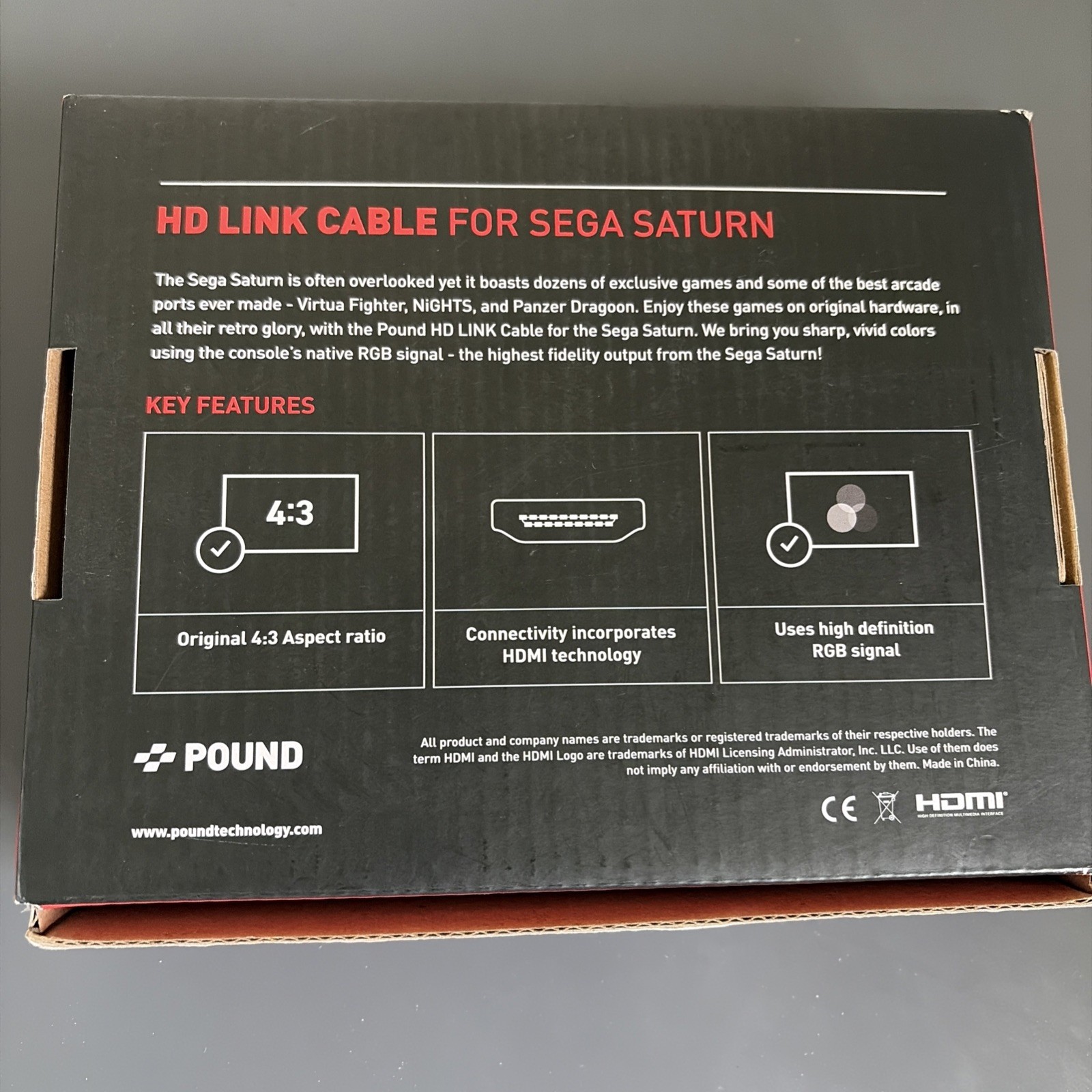 [OFFICIAL] Pound Technology HD Link Cable for the Sega Saturn