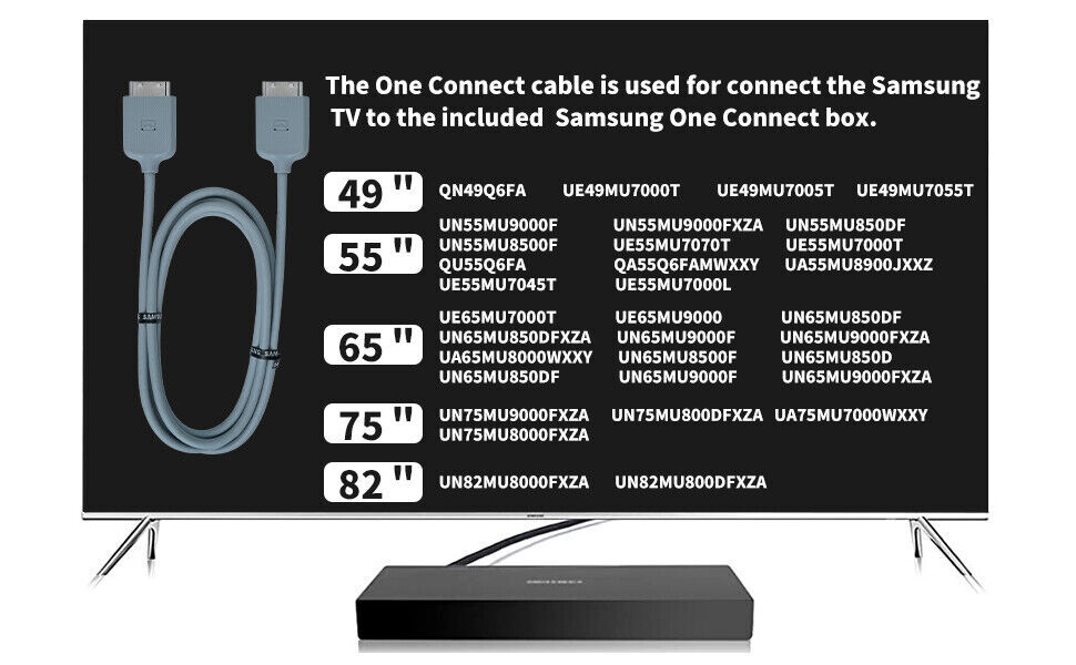 Brand New One Connect Cable BN39-02209A for Samsung MU7000 MU8000 MU9000 TV