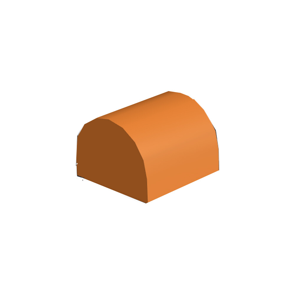 100x 49307 Brick Curved 1x1x2/3 Double Curved Top,Bricks, Pieces & Parts