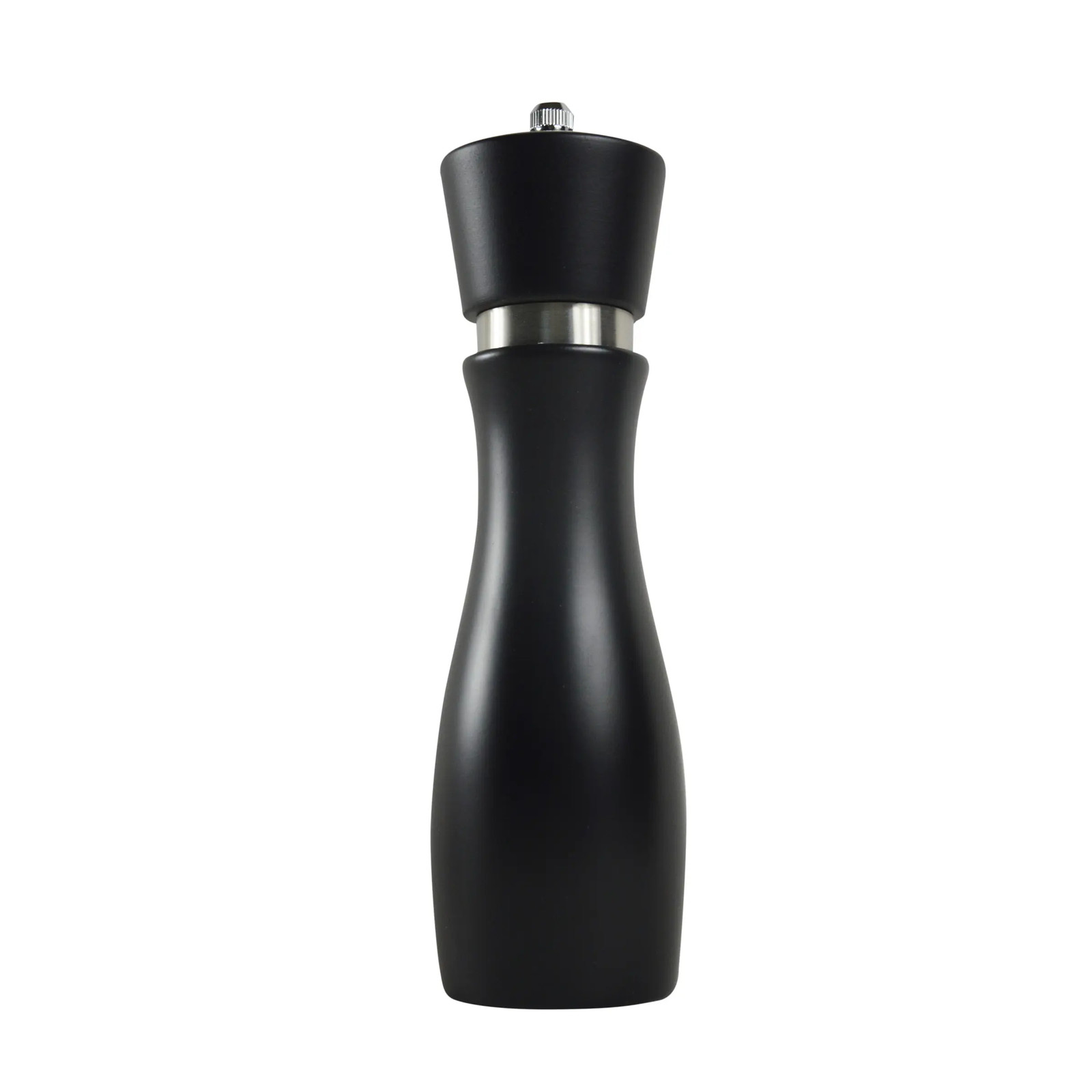 Thunder Group WDPM008BK 8" Pepper Mill w/ Beechwood Finish