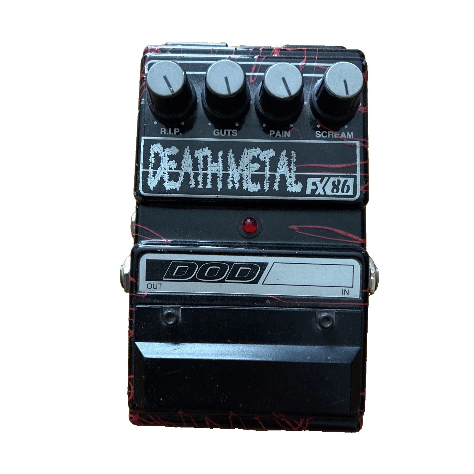 DOD FX86 Death Metal Distortion Guitar Effects Pedal