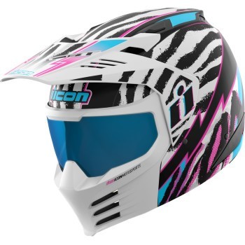 Icon Elsinore Helmet Full Face - Rad Dawn White - Adult Size Large