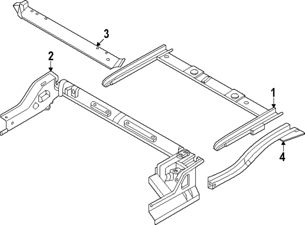 Genuine Nissan Side Member 75510-7JA0B