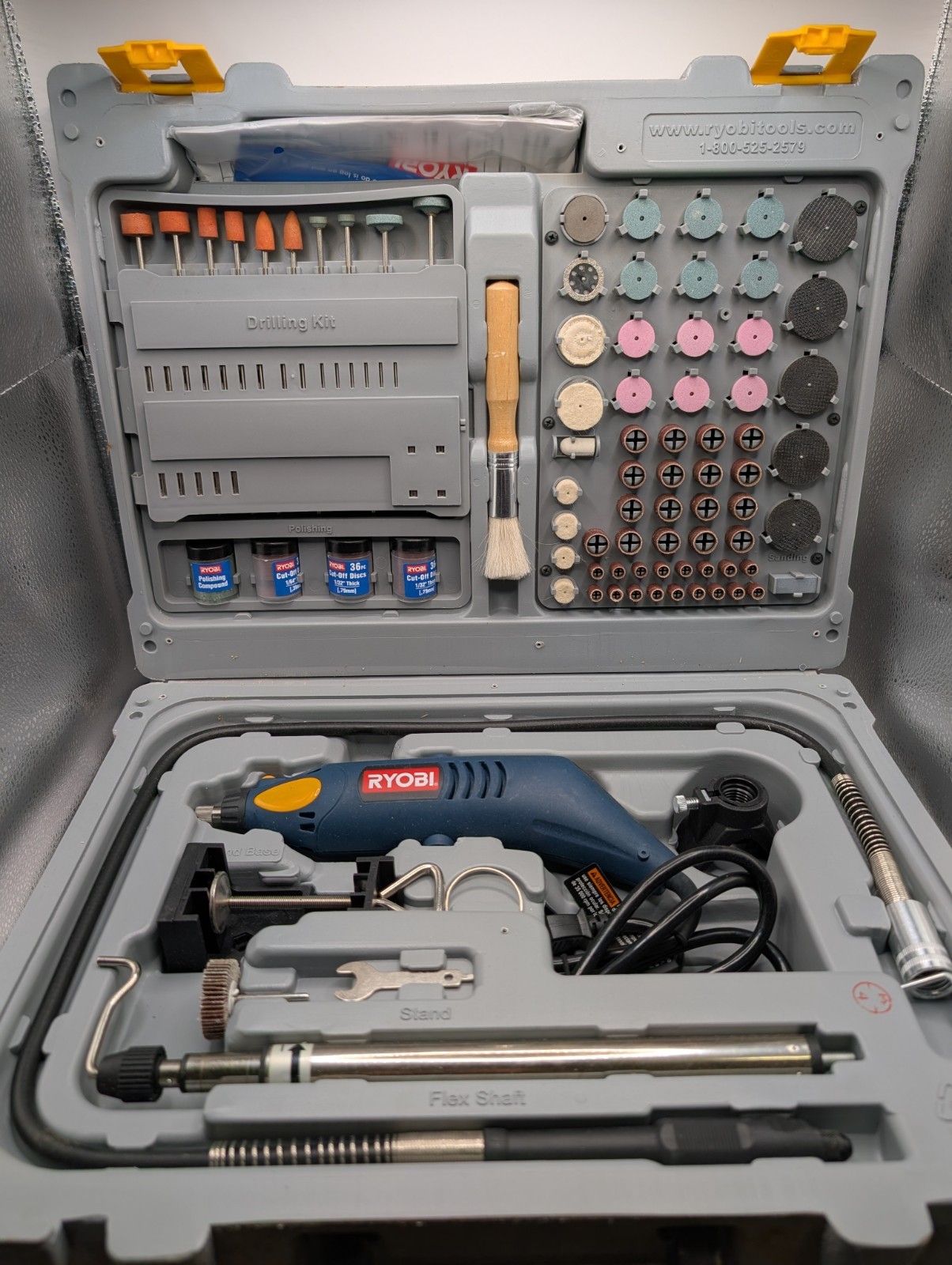 Ryobi Rotary Tool Model HT230 With Case And Accessories