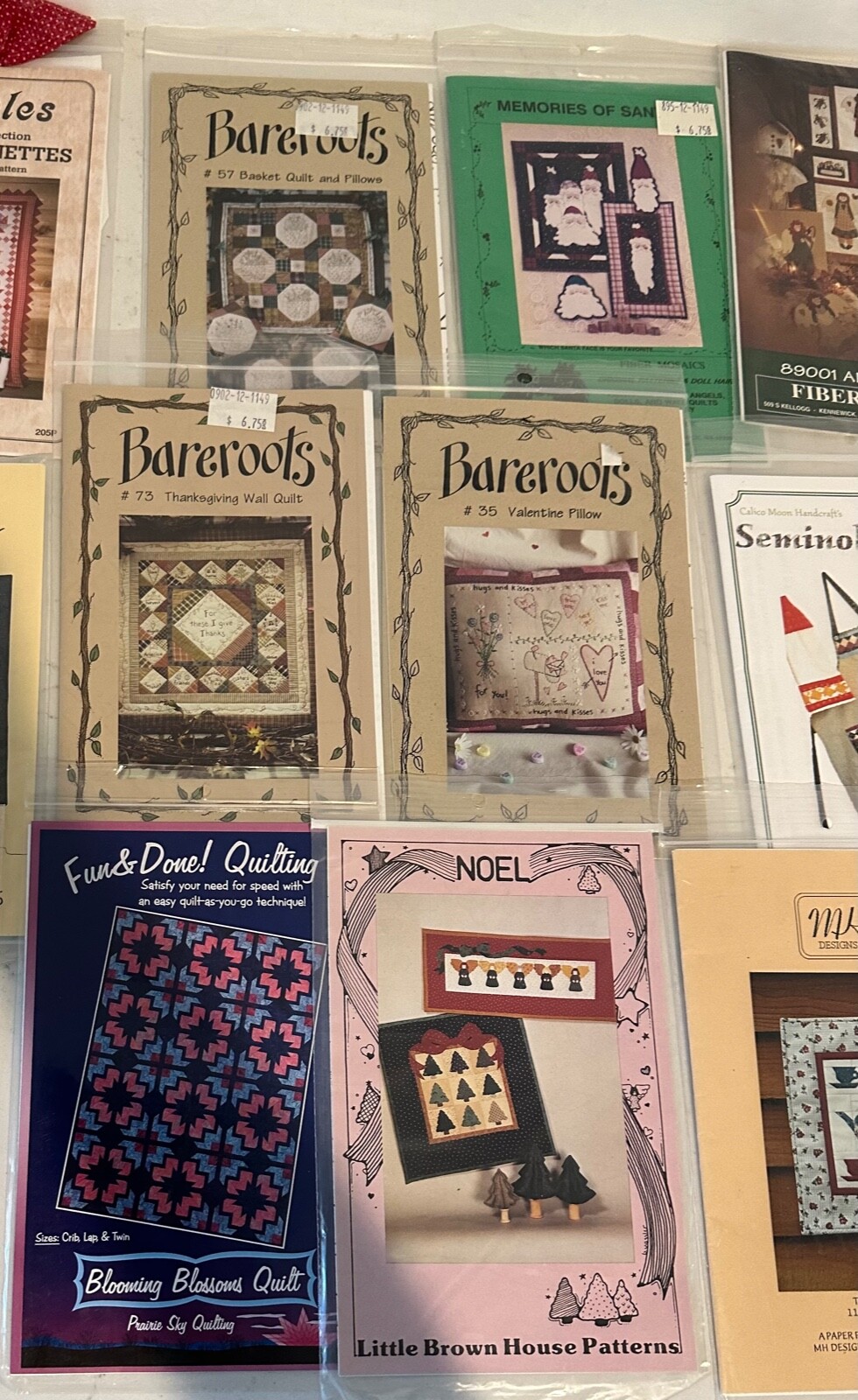 Bareroots #73 Thanksgiving Wall Quilt Pattern + MANY PATTERNS 23 Total