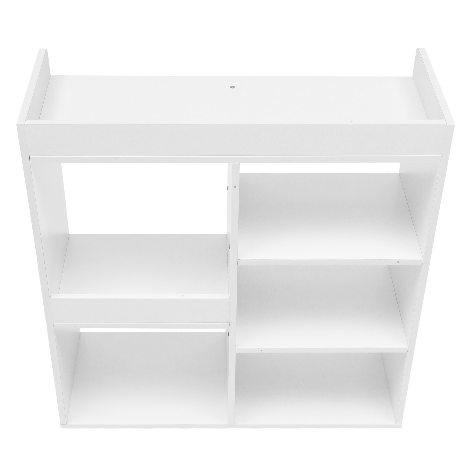 Warm White Filing Cabinet, Storage Shelf, Mobile Printer Stand