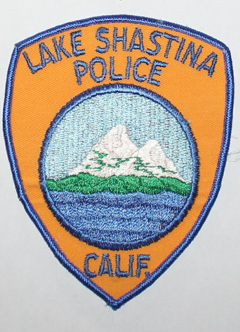 Very Old LAKE SHASTINA POLICE Siskiyou County California CA PD Vintage patch