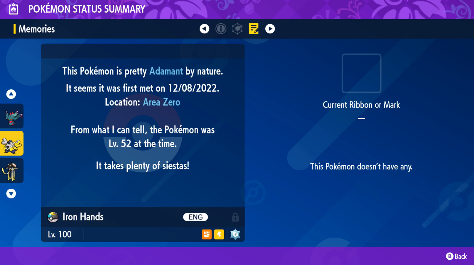 IRON HANDS SHINY 6IV BATTLE READY - Pokemon Scarlet And Violet