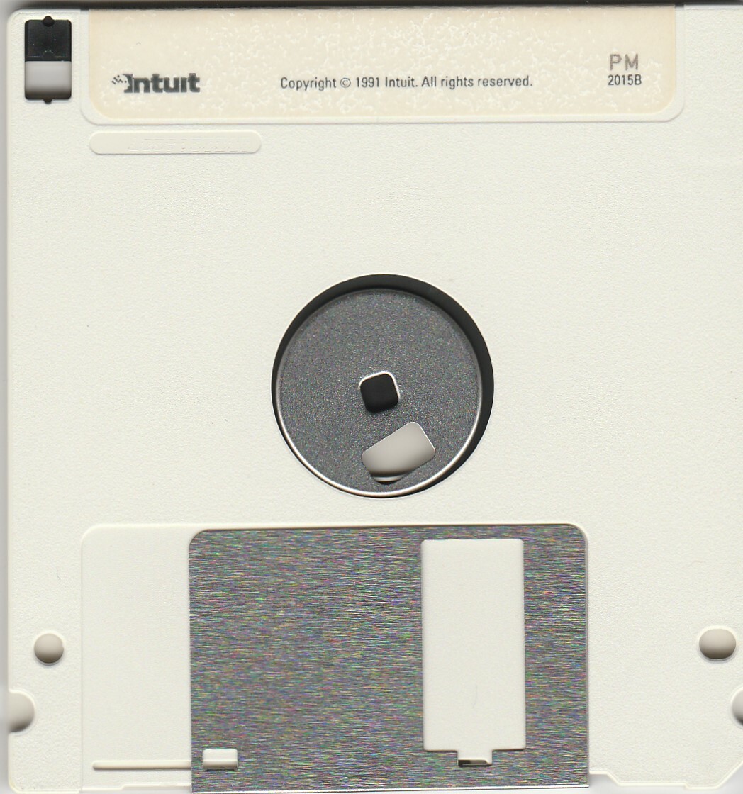 Quicken Version 3.0 Master Disk for Macintosh by Intuit ~ 3.5 disk ~ 1991