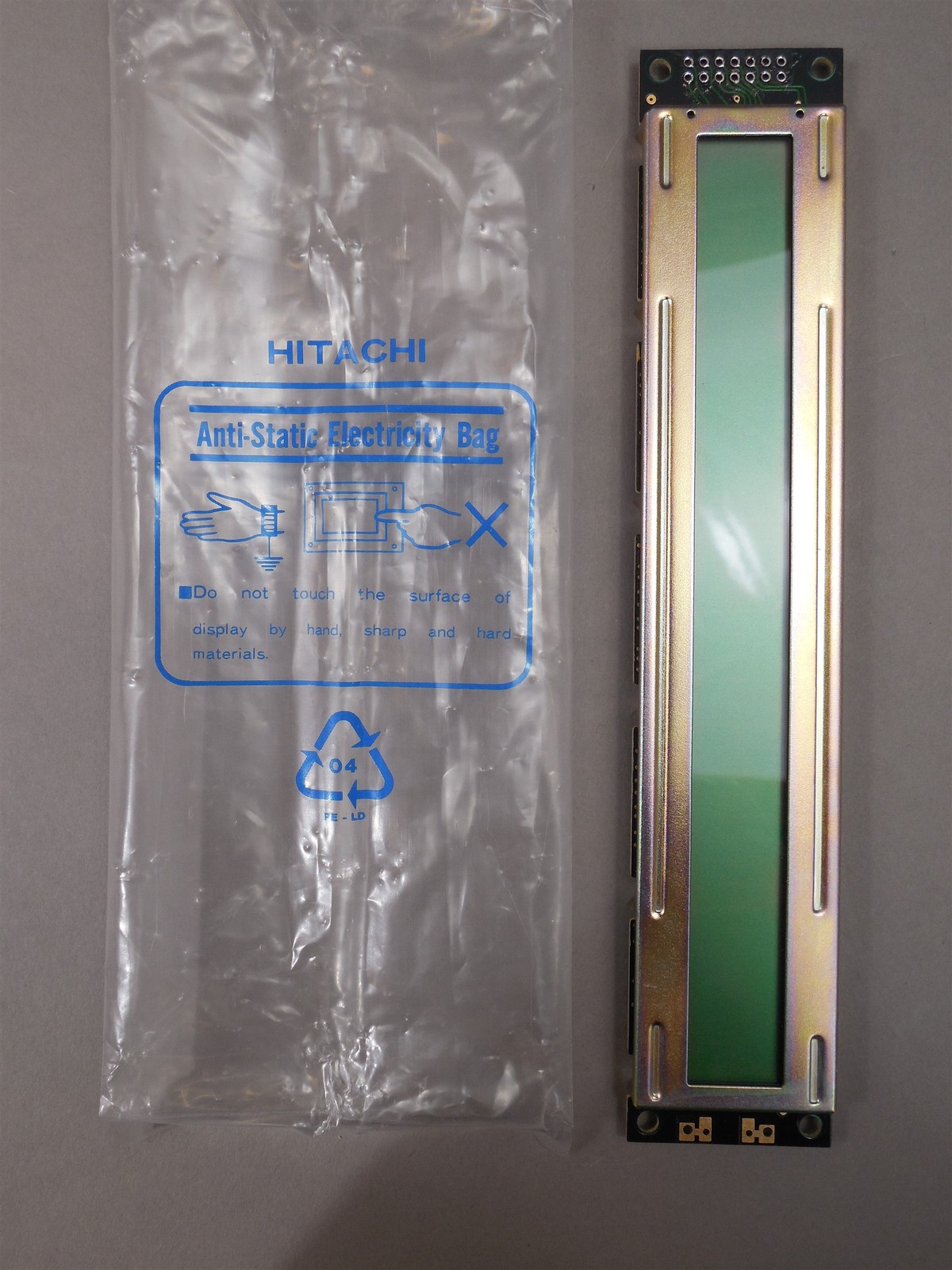 NOS Hitachi LM018XMBL LCD Display 40 Characters 2 Lines +5V Single Power Supply