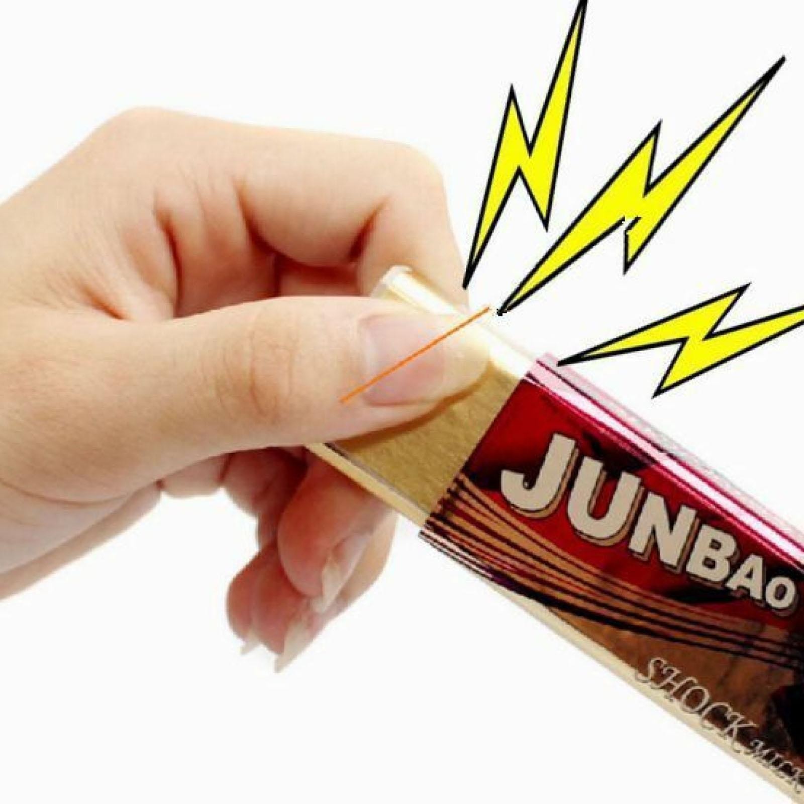 Electric Shock Chocolate Toy Utility Gadget Gag Joke Funny Prank Trick Novelty J