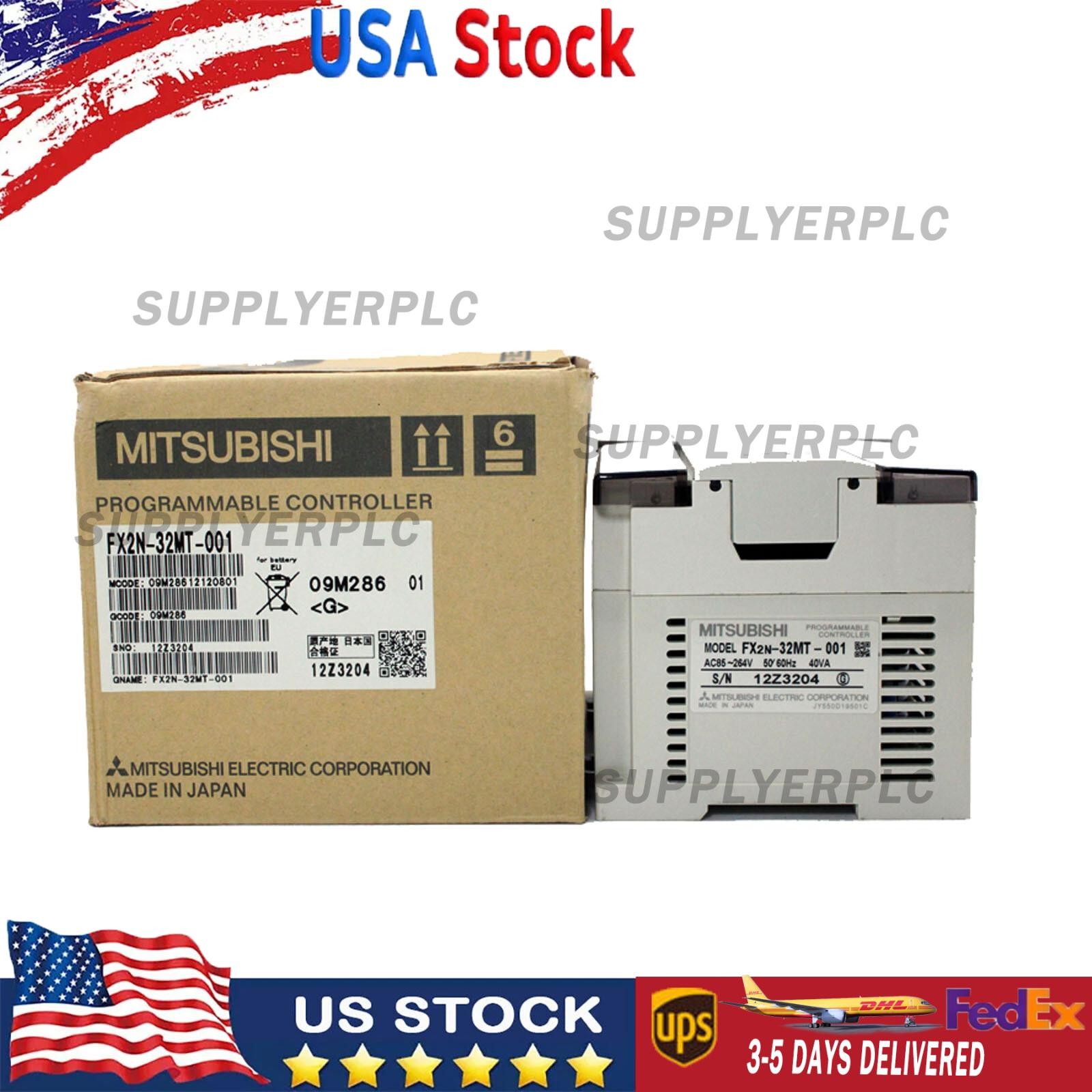 MITSUBISHI FX2N-32MT-001 PLC MODULE TRANSISTOR UNIT NEW IN BOX  US Free TAX
