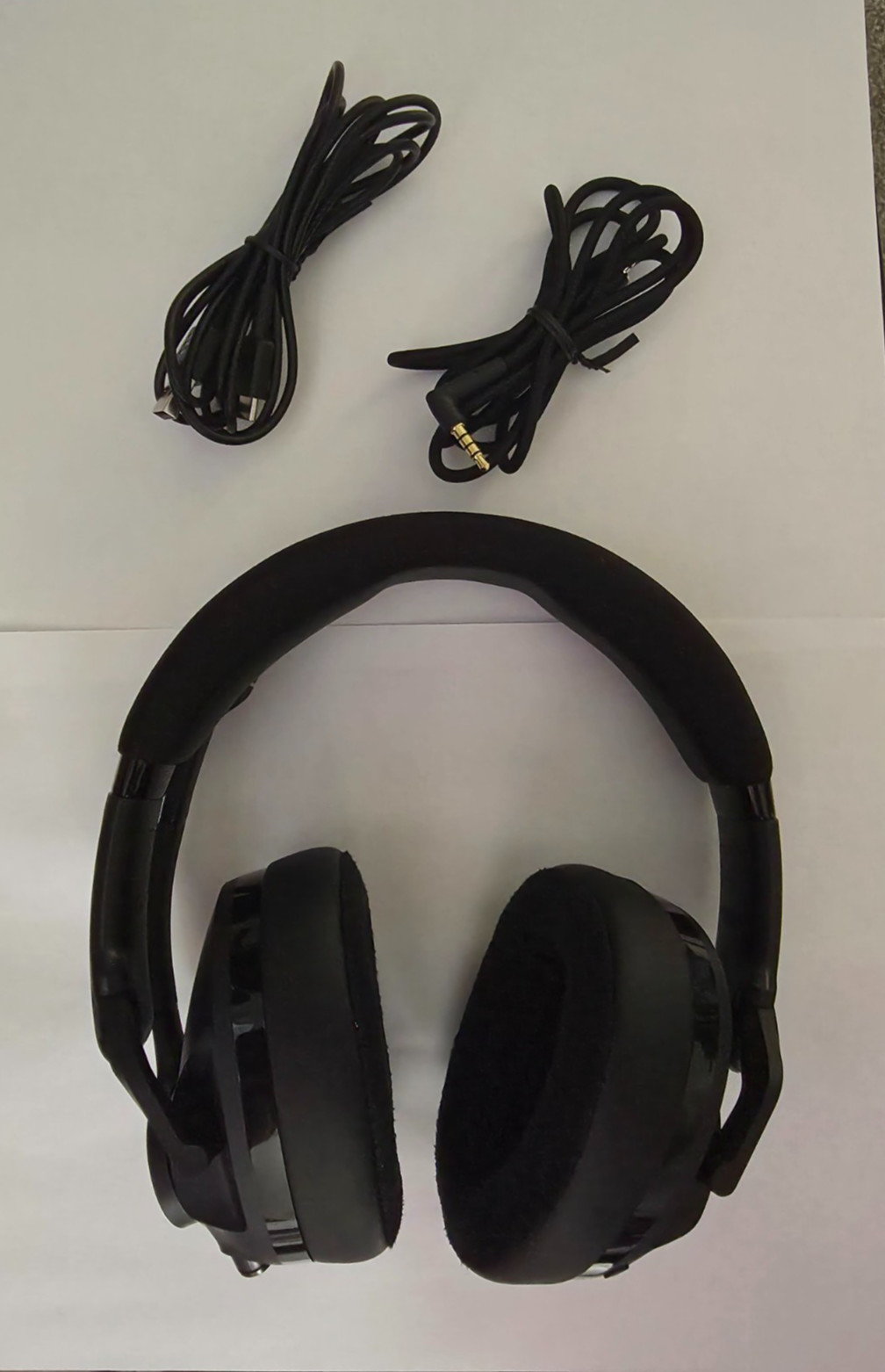 HEPOS H3 Hybrid Headset Black Used Tested Working w/ Accessories