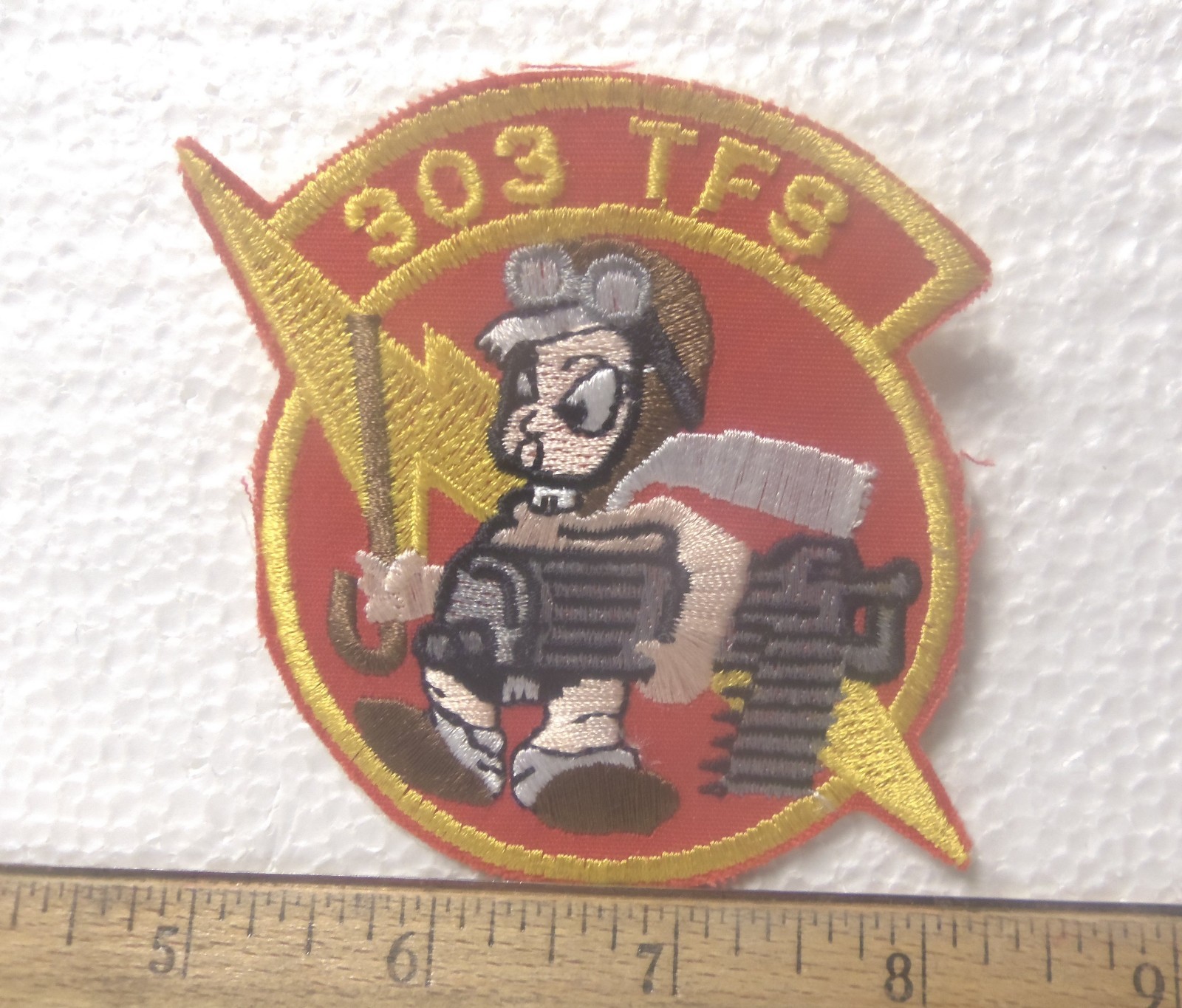 US Air Force - 303rd TFS Embroidered Patch