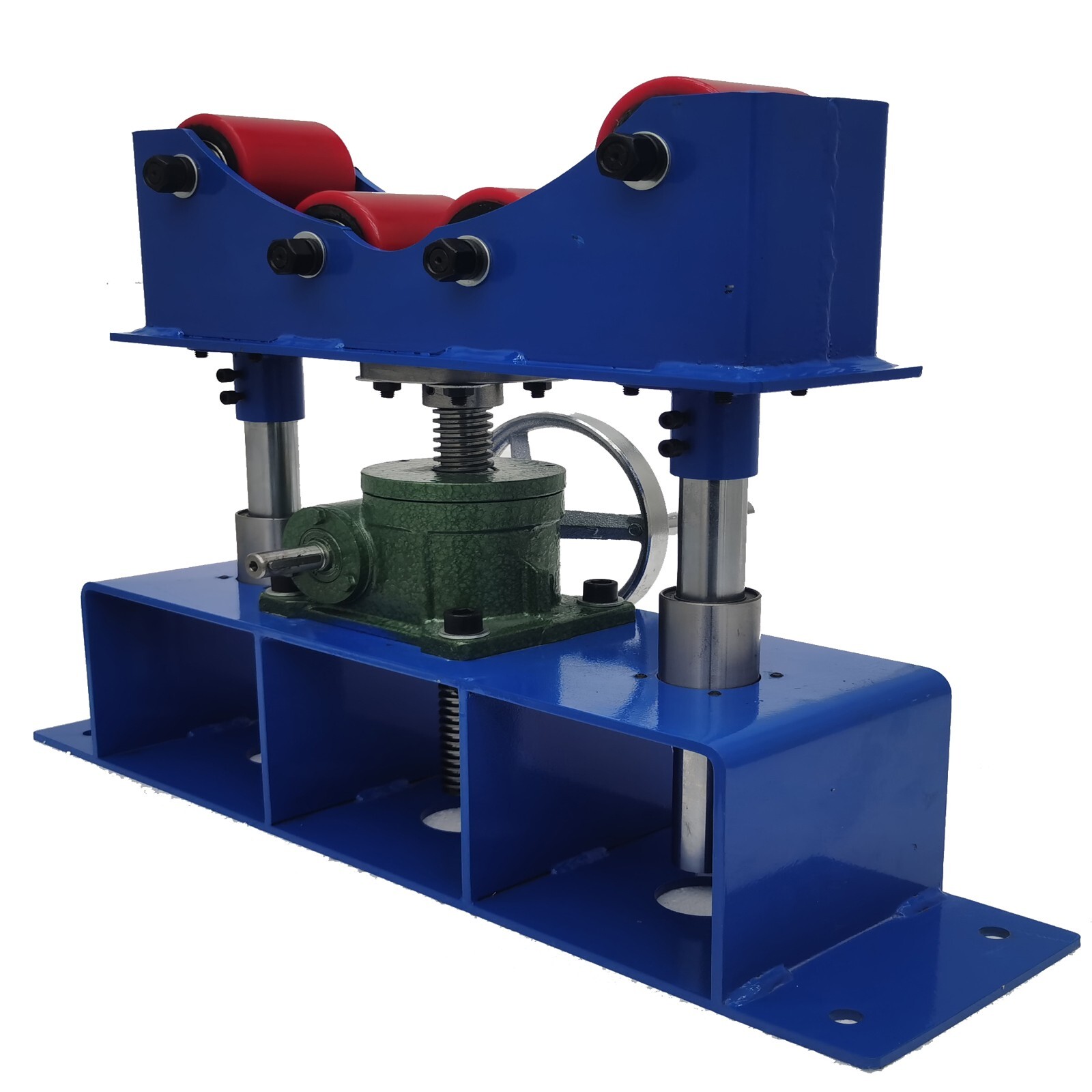 Welding Roller Bracket Manual Rolling Support Frame for Weld 1100LBSTravel 150mm