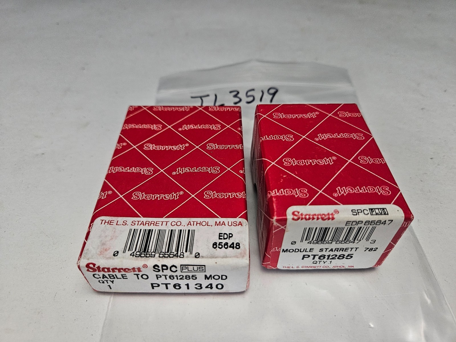 STARRETT #PT61285 CABLE & MODULE 782 W/BOXES (TL3519)