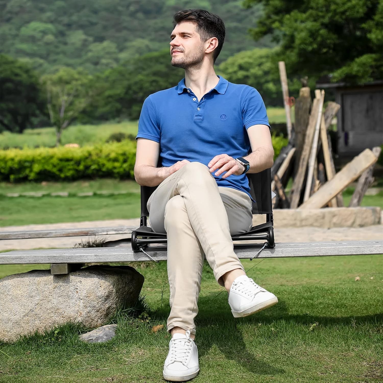 GCI Outdoor SitBacker Adjustable Canoe Seat with Back Support