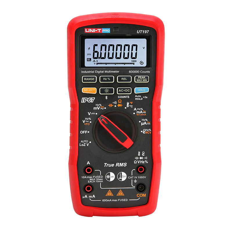 UNI-T UT197 Industrial Handheld Digital Multimeter Detector Multi-meter ✦KD
