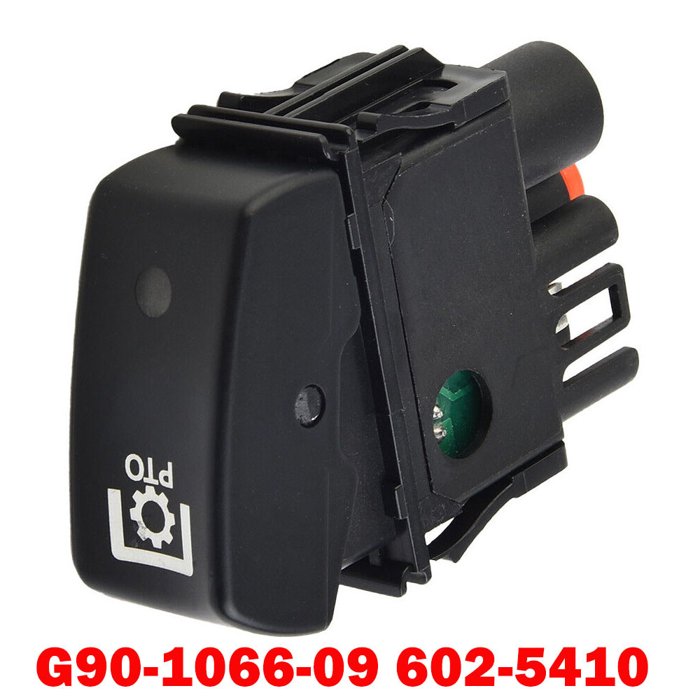For Kenworth PTO Air Electric Valve Control Switch Black Replacement G90-1066-09