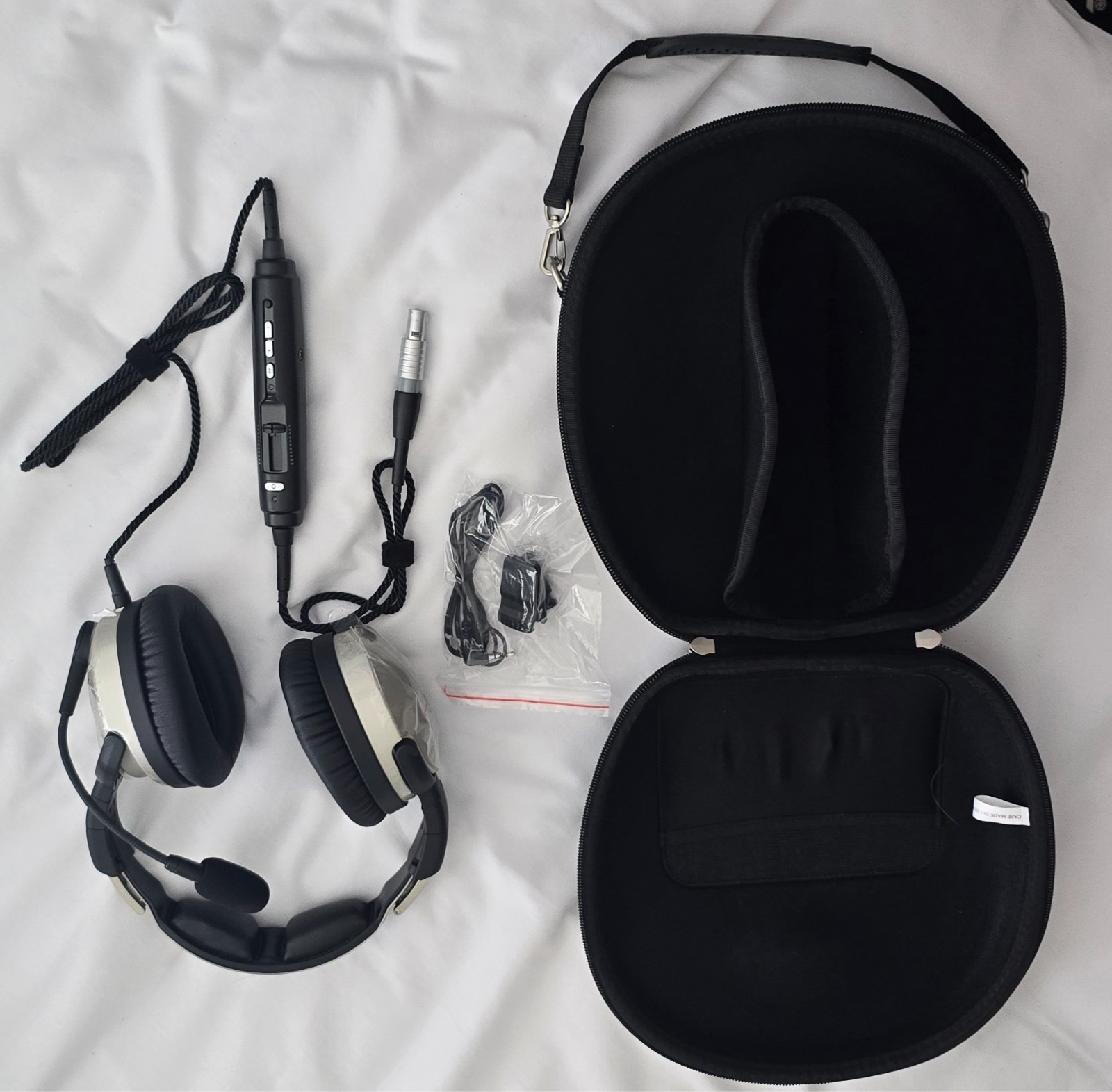 Lightspeed Zulu 3 Single 6 Pin Lemo Plug Bluetooth ANR Headset