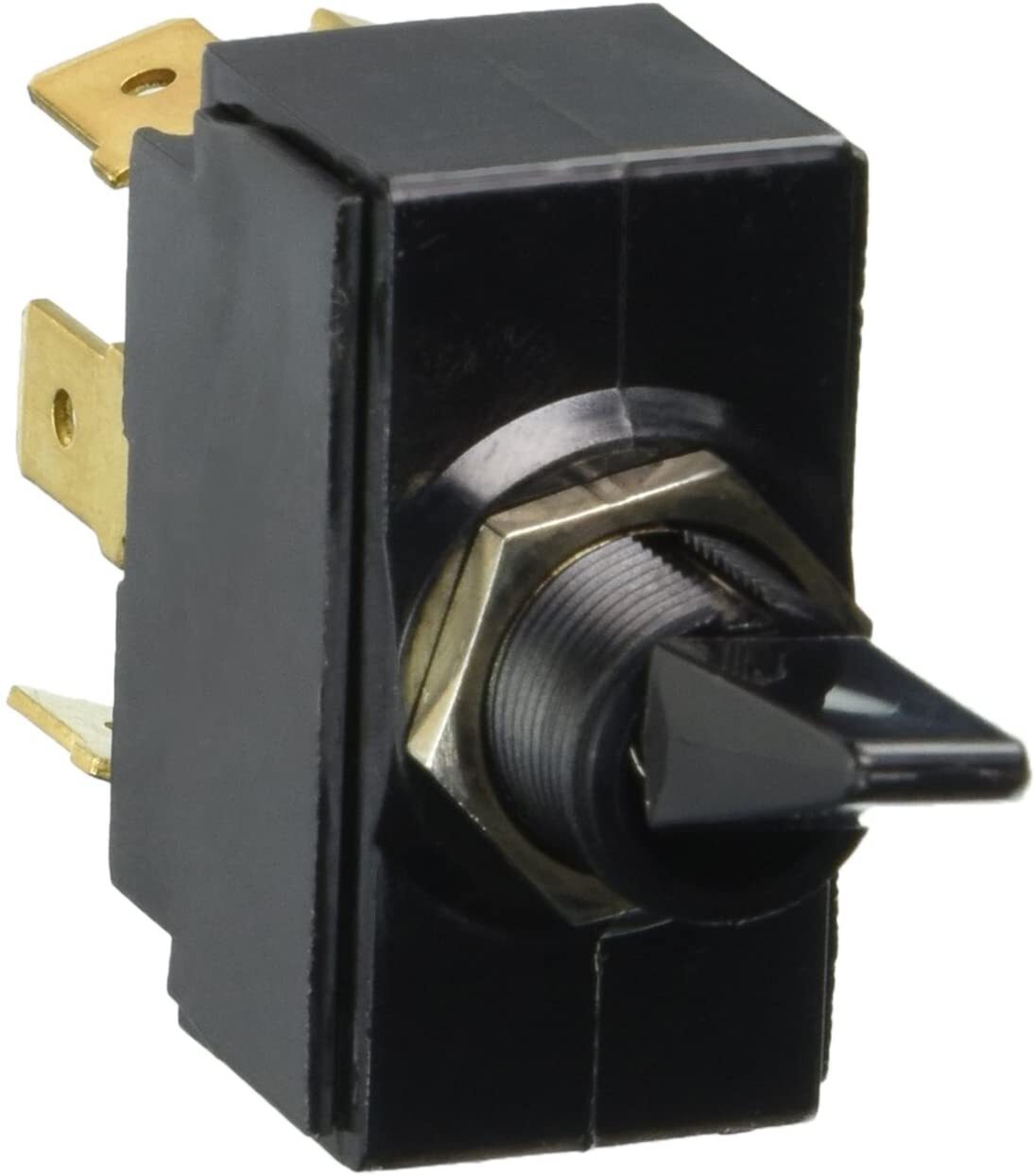 Cole Hersee 54107-01 DPDT Weather Resistant On-Off-On 6 Wedge Toggle Switch
