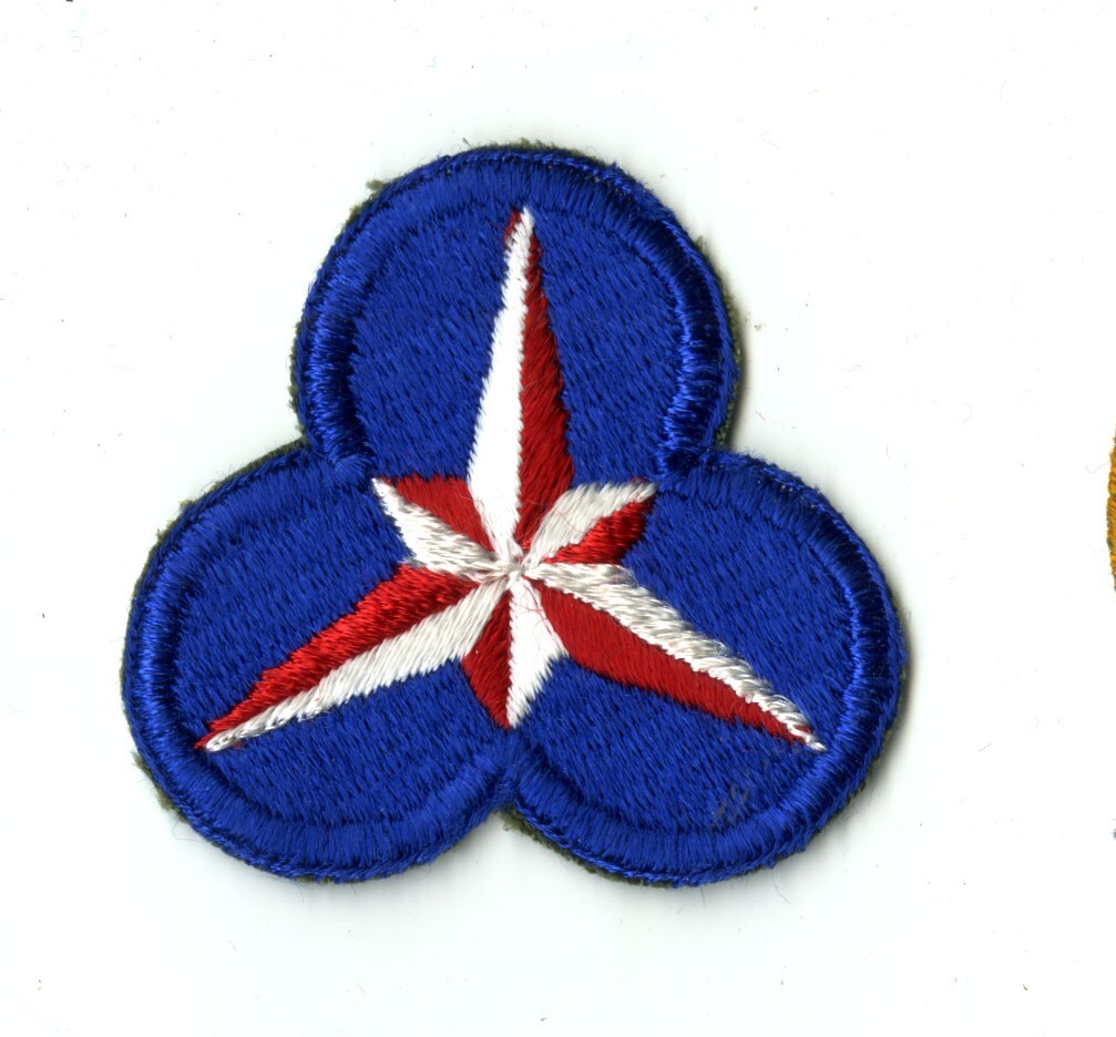 XXXVI Corps White Back Patch WWII Vintage Pacific