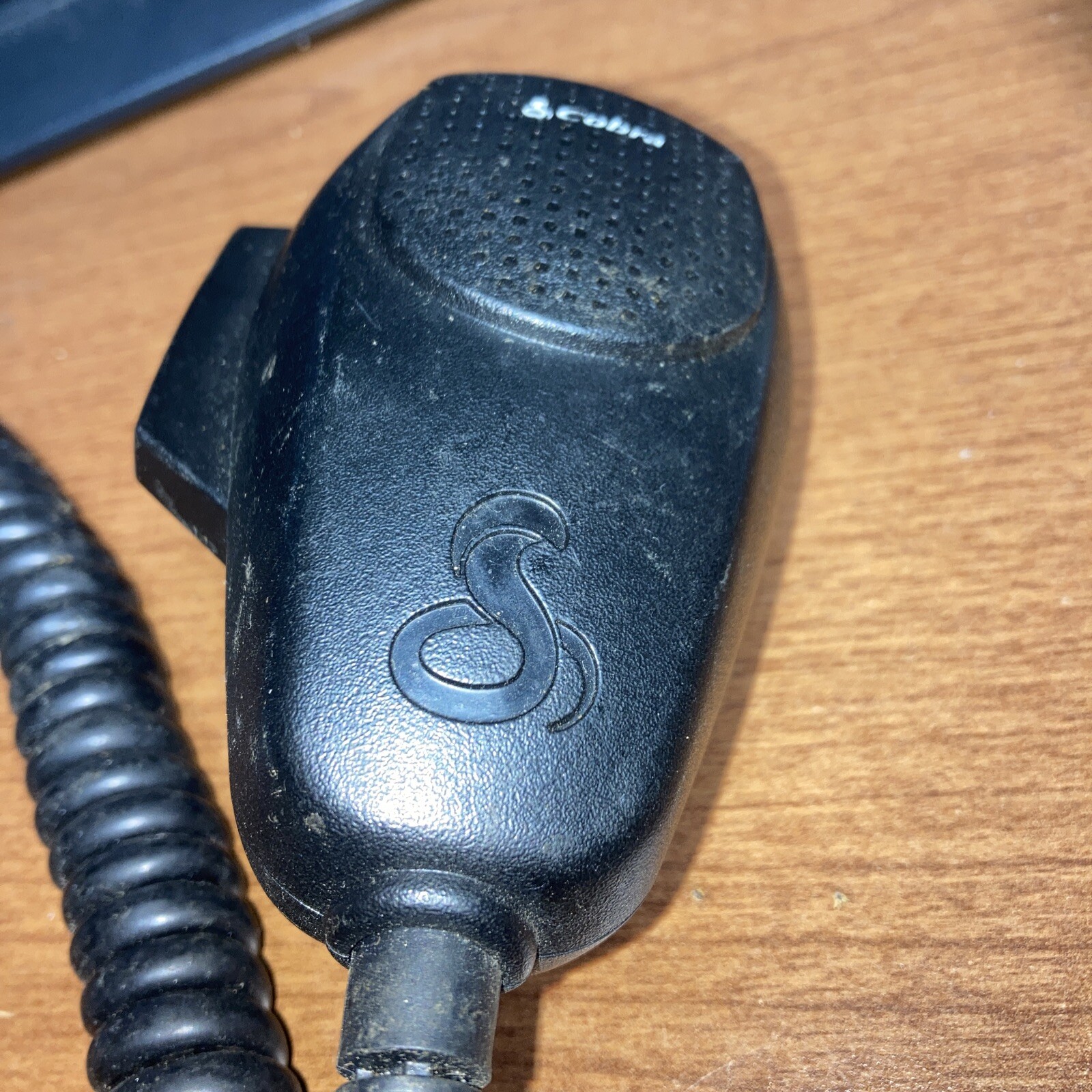 Cobra # CA 73 Dynamic Cable Consumer Microphone LOOKS GREAT 4 PRONG PLUG