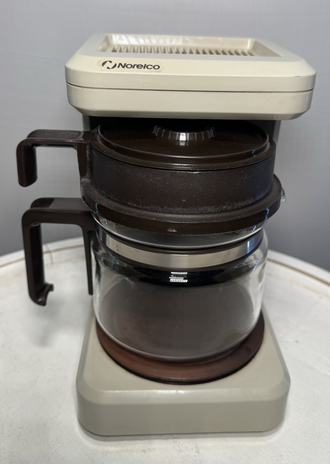 VTG Norelco Coffee Maker Machine 4 Cup HB5126 Travel Camping Retro