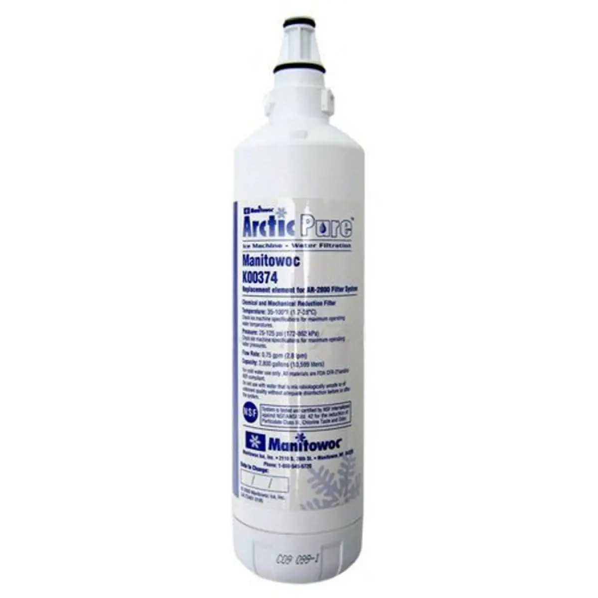 Manitowoc K00374001 Replacement Cartridges for SM-50 Water Filter