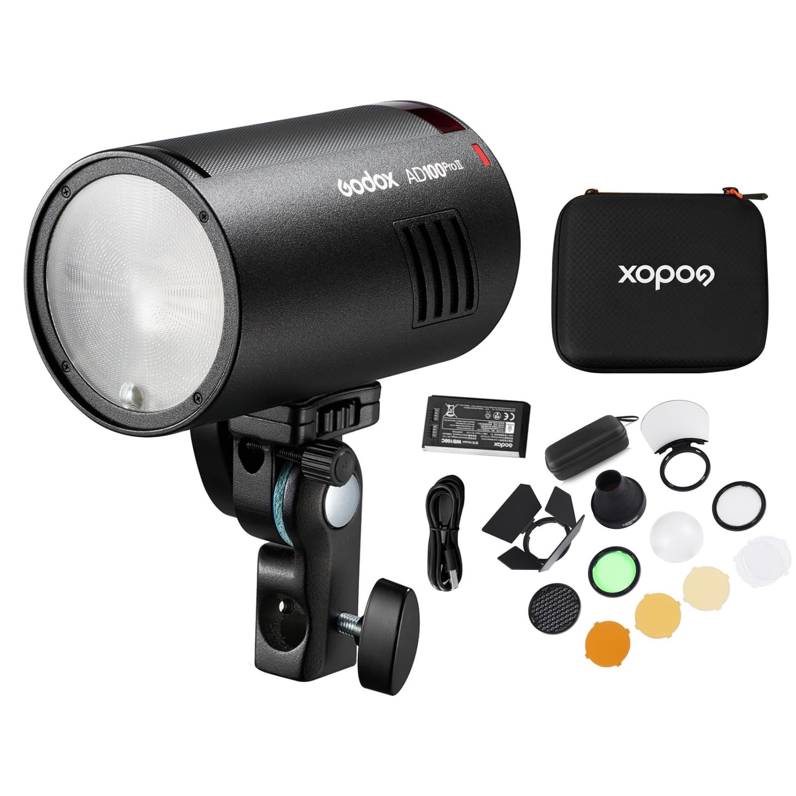 Godox AD100ProII+AK-R1 100Ws TTL HSS Monolight Flash outdoor flash pocket flash