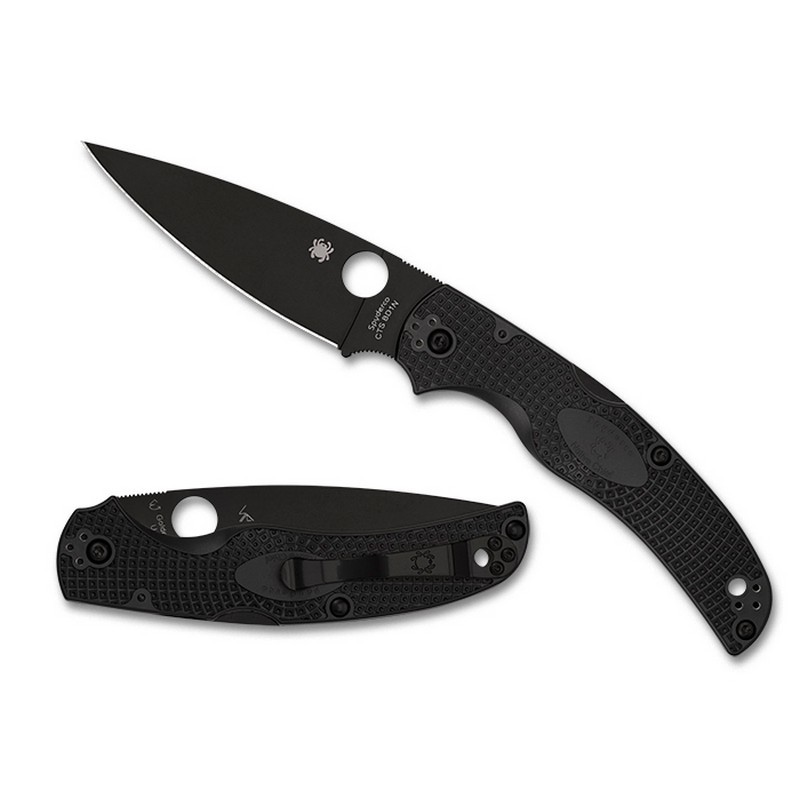 Spyderco C244PBBK Native Chief Lightweight Folding Knife 4.02" CTS BD1N Black