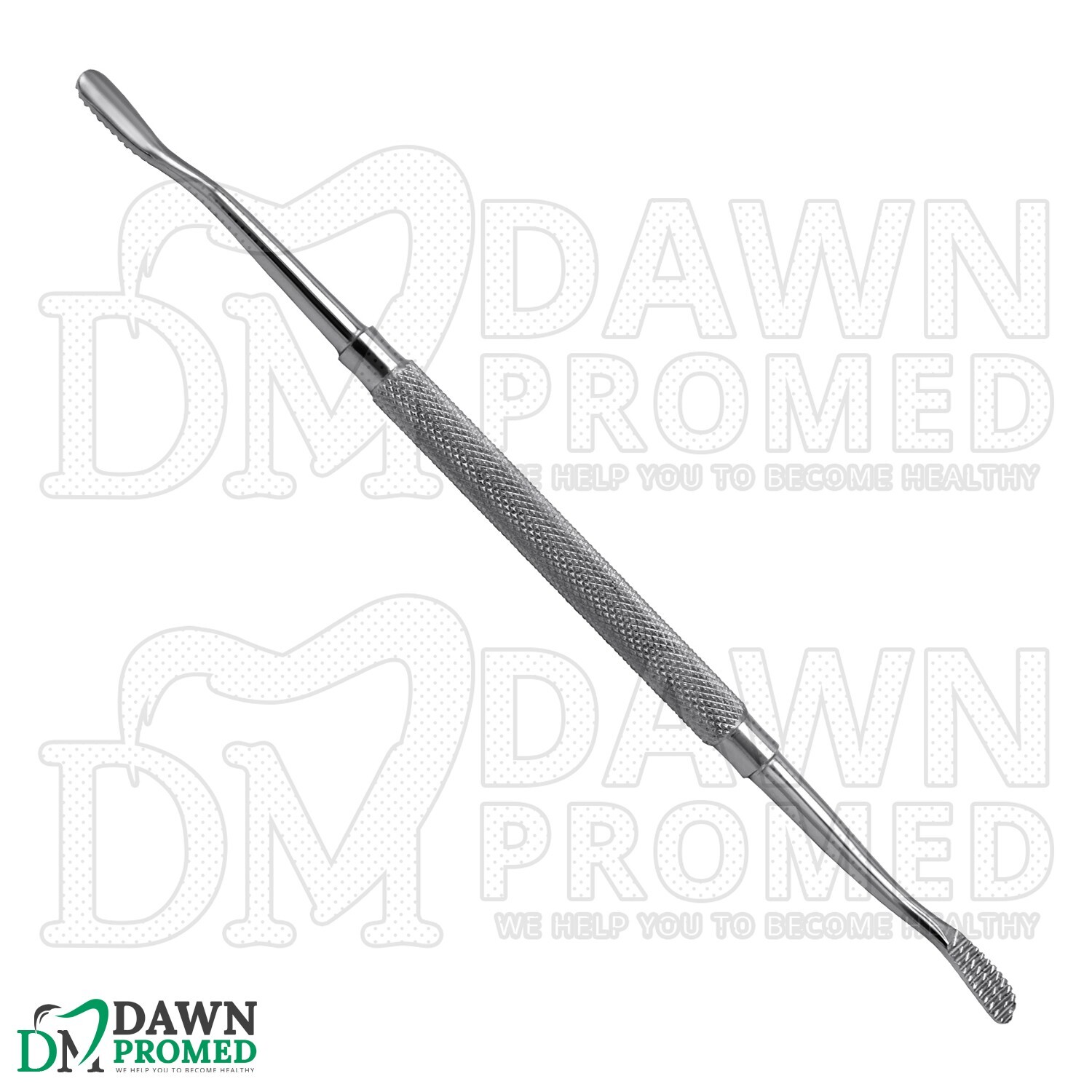 3 Pcs Dental Bone File #12CA Double Ended 7" Surgical Dentist Instruments