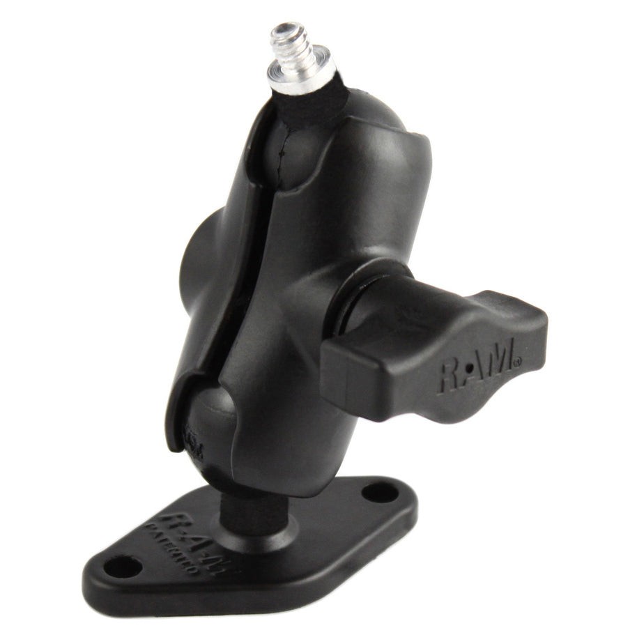 RAM-B-102-A-237U  RAM Double Ball Mount with Diamond Plate and ...