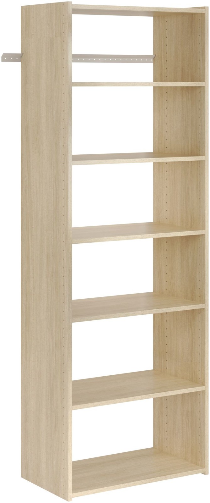 Easy Track RV72 72" Vertical Panel For Easy Track Closet System - 2 Pack