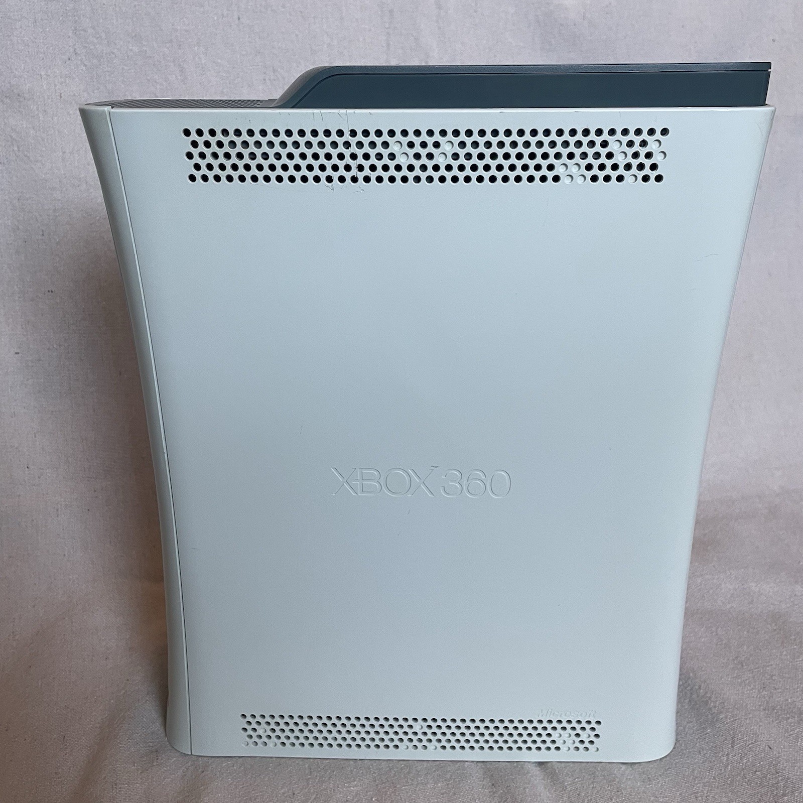 Microsoft Xbox 360 Slim White Console 320GB Tested Works